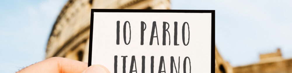 italijanščina za začetnike